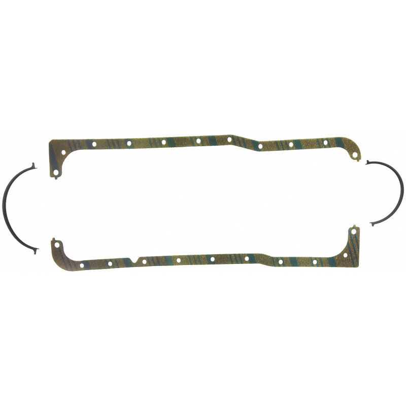 Fel-Pro Ford F-150 OS 30214 C Engine Oil Pan Gasket Set Blue Stripe cork-rubber