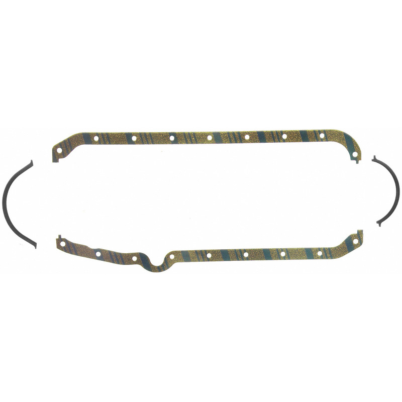 Fel-Pro Chevrolet Camaro Engine Oil Pan Gasket Set Blue Stripe cork-rubber