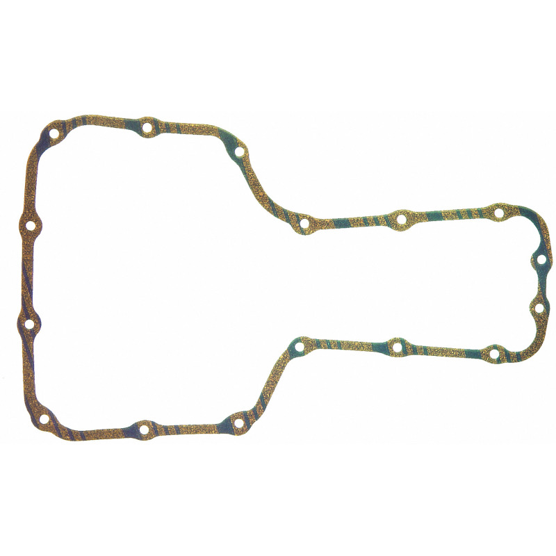 Fel-Pro Toyota Corolla Engine Oil Pan Gasket Set Blue Stripe cork-rubber