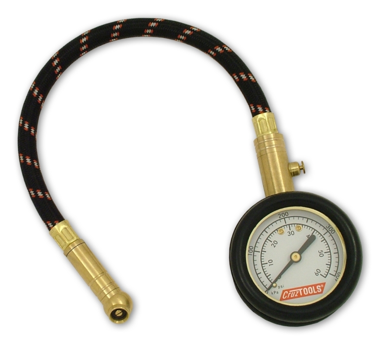 CruzTOOLS TirePro Dial Tire Gauge for Powersports