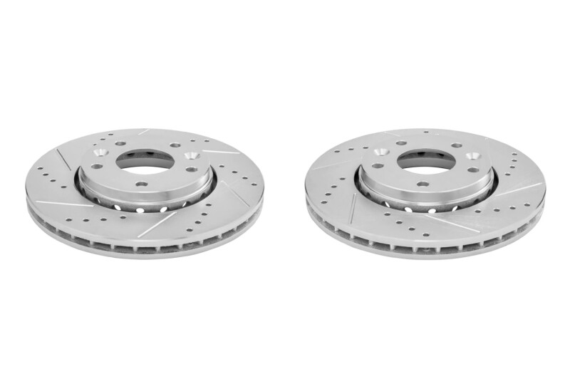 Power Stop 21-23 Nissan Kicks Front Drilled & Slotted Rotor - Pair