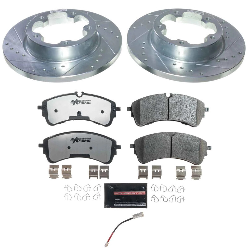 Power Stop 22-24 Ford E-Transit Rear Z36 Truck & Tow Brake Kit