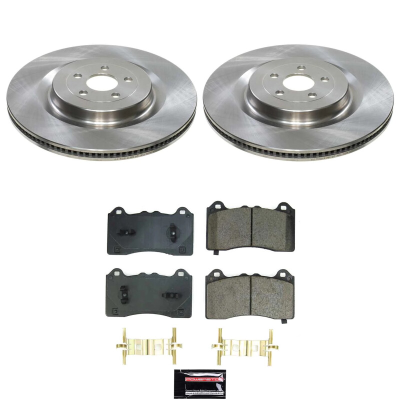 Power Stop 21-24 Ford Mustang Mach-E Front Autospecialty Brake Kit