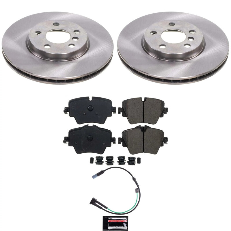 Power Stop 20-24 Mini Cooper Clubman Front Autospecialty Brake Kit