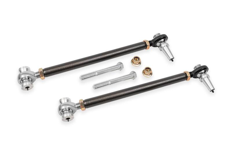 BMR 16-24 Chevrolet Camaro Double Adj. Front Lower Control Arms w/ Rod Ends - Black Hammertone
