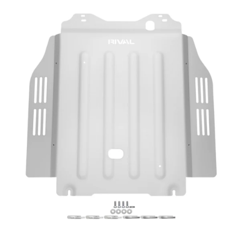Rival 2024-Present Toyota Tacoma 4th Gen Hybrid Aluminum Transmission Skid Plate
