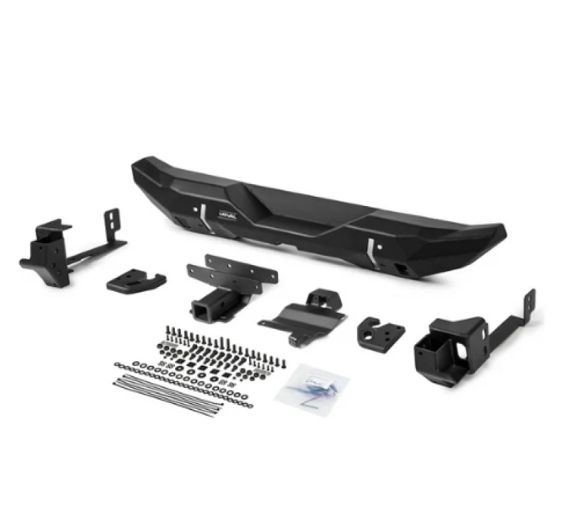 Rival 2018-2025 Jeep Wrangler JL  Rear Aluminum Stubby Bumper