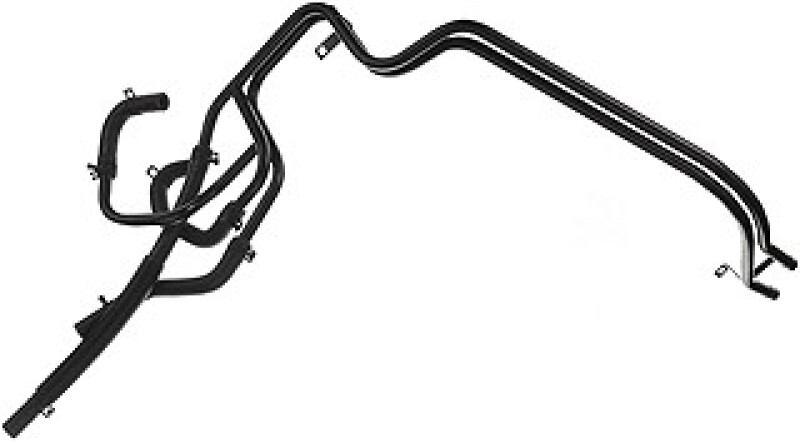 Gates 01-10 Chrysler Town & Country Van V-6 3.8L Lower Hose To Water Pump Housing Coolant Tubes