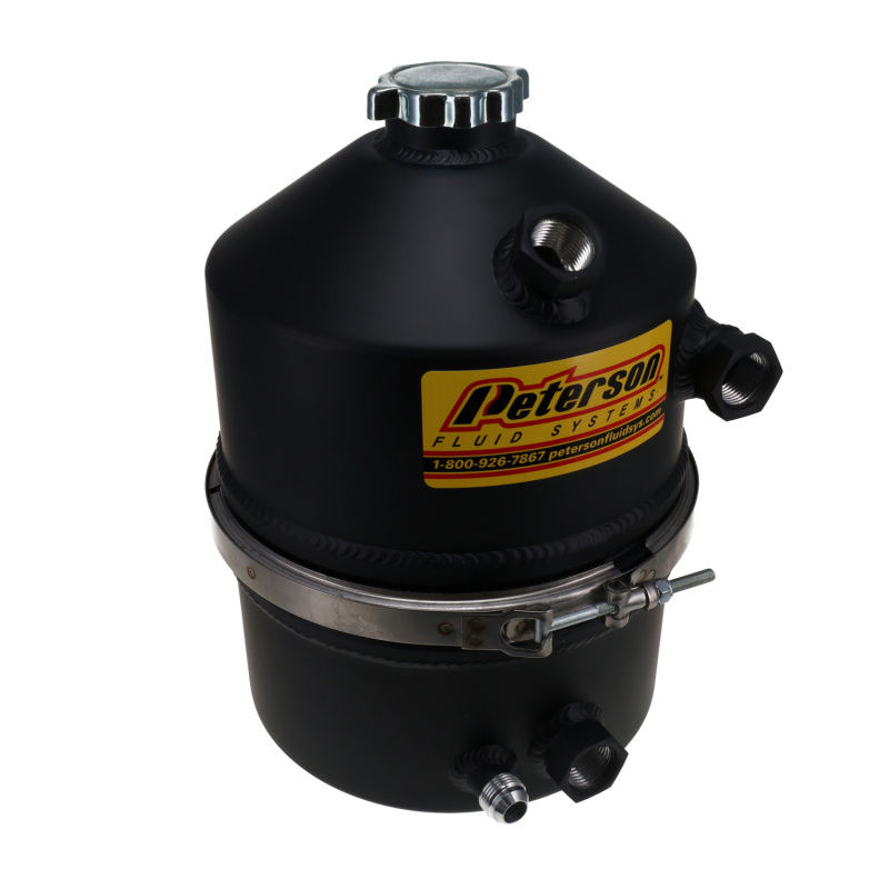 Peterson Fluid Systems Oil Tank 3 Gallon Single Return Female - Black