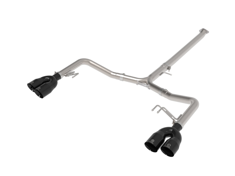 aFe Takeda 21-24 Kia K5 GT L4-2.5L (t) SS Axle-Back Exhaust System w/ Black Tips