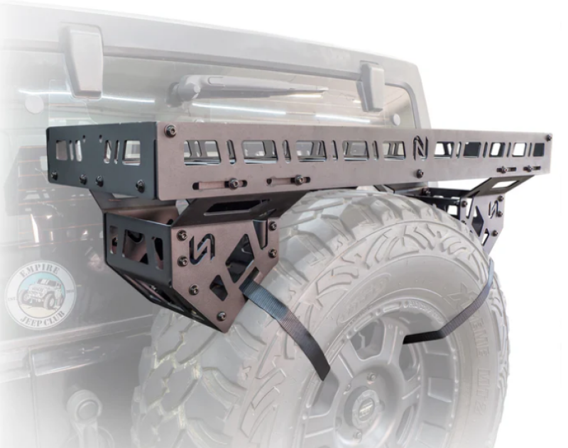 Turn Offroad Universal Spare Tire Storage Rack