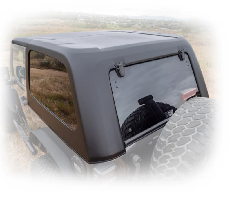 Turn Offroad 2007-2018 Jeep JK 2 Door Fastback Hardtop 2 Piece