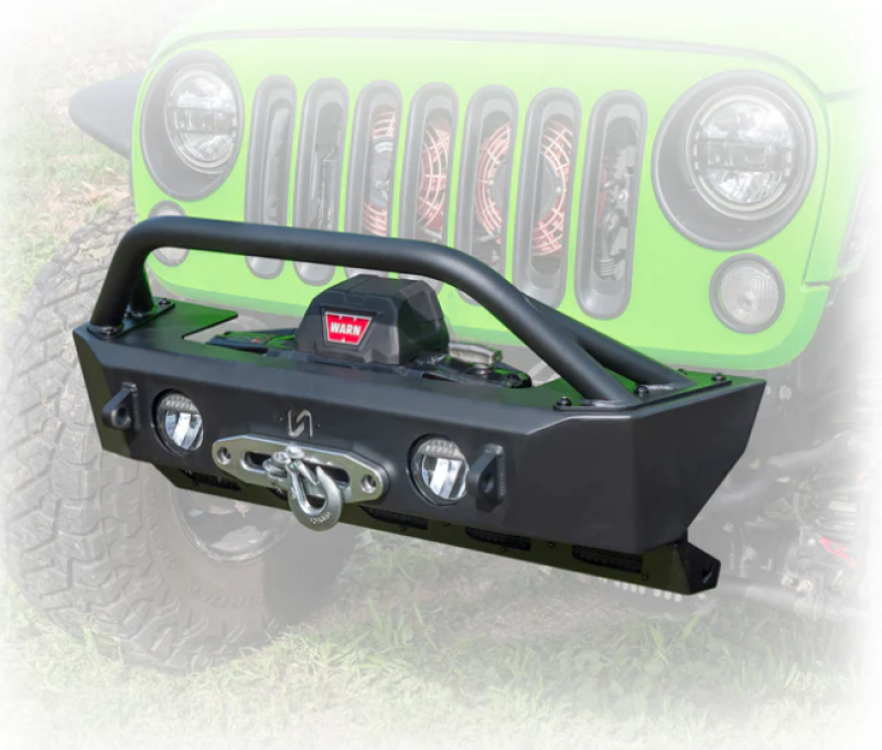 Turn Offroad 2018+ Jeep JL Sunken Winch with Factory Fog Lights