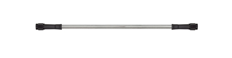 Goodridge 68in Universal Brake Line Assembly w/Black Zinc Fittings & Clear Hose