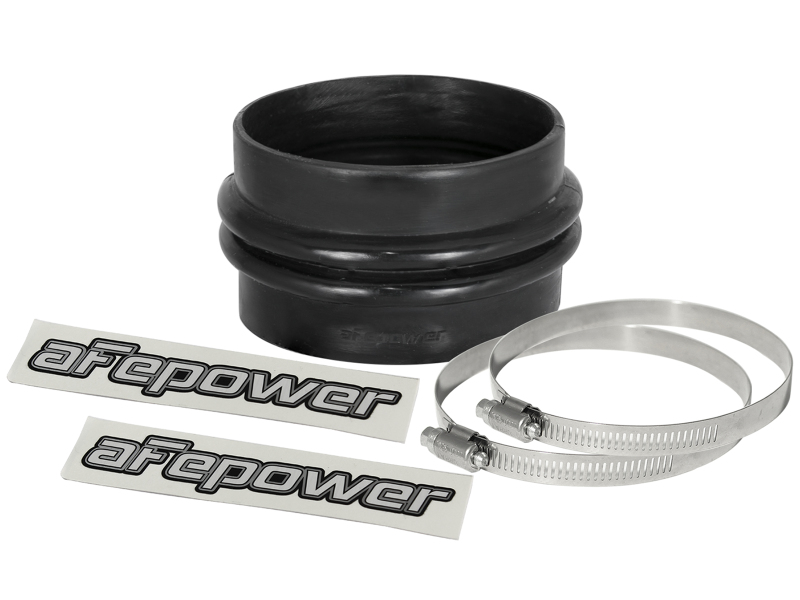 aFe Magnum FORCE Intake Coupling Kit (3-3/4 IN ID x 2-1/2 IN L) Straight Bellow-Coupler - Black