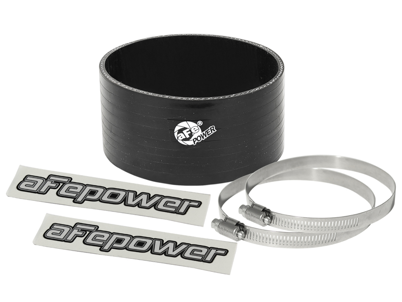 aFe Magnum FORCE Intake Coupling Kit (4 IN ID x 2 IN L) Straight Coupler - Black