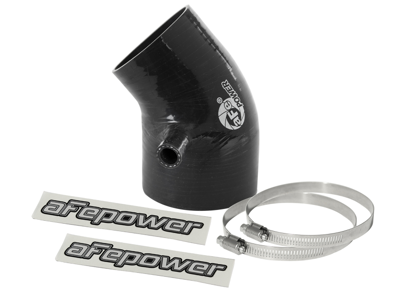 aFe Magnum FORCE Intake Coupling Kit (3-1/4 IN ID to 2-13/16 IN ID x 40 Deg.) Elbow Black