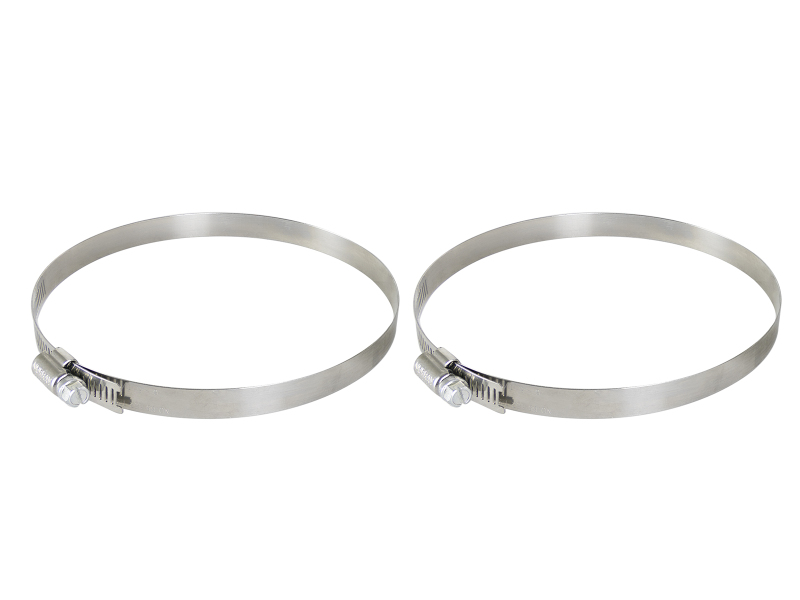 aFe Magnum FORCE Replacement Clamp Kit SAE 088 (5-1/16 IN ID to 6 IN ID Range) Pair