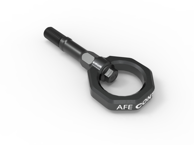 aFe CONTROL Rear Tow Hook Chevrolet Corvette (C8) 20-25 V8-6.2L- Gray
