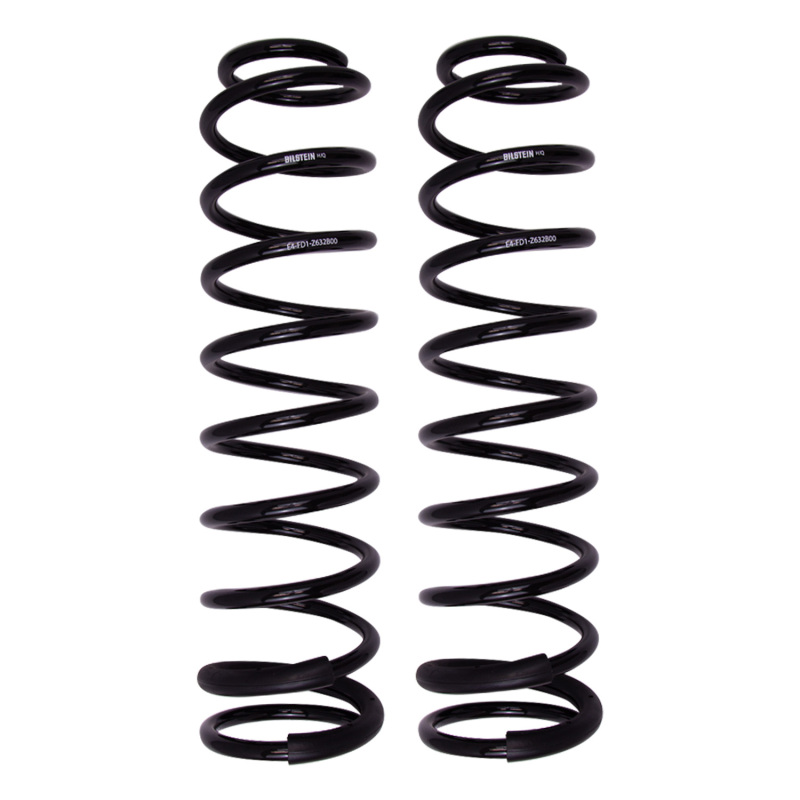 Bilstein 2018+ Jeep Wrangler JL (w/o Winch) B12 (Special) Front Coil Spring Set - 1.5in Lift