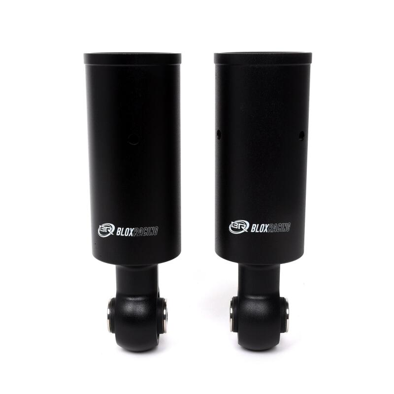 BLOX Racing Integra Type-R Coilover Replacement Rear Bottom Adapters 52mm - Black (Pair)