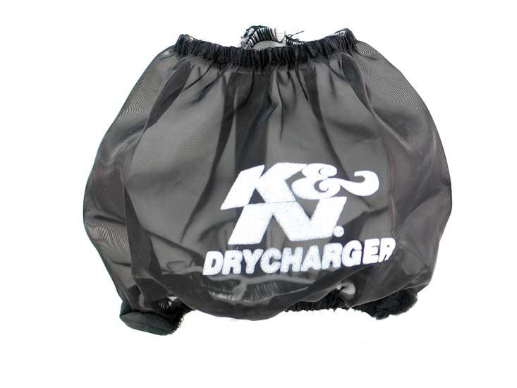 K&N Drycharger Wrap Pre Filter Black