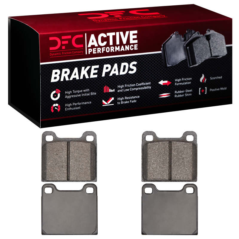 DFC 61-04 Alfa Romeo Alfeta Front/Rear Active Performance Pads - Low Metallic