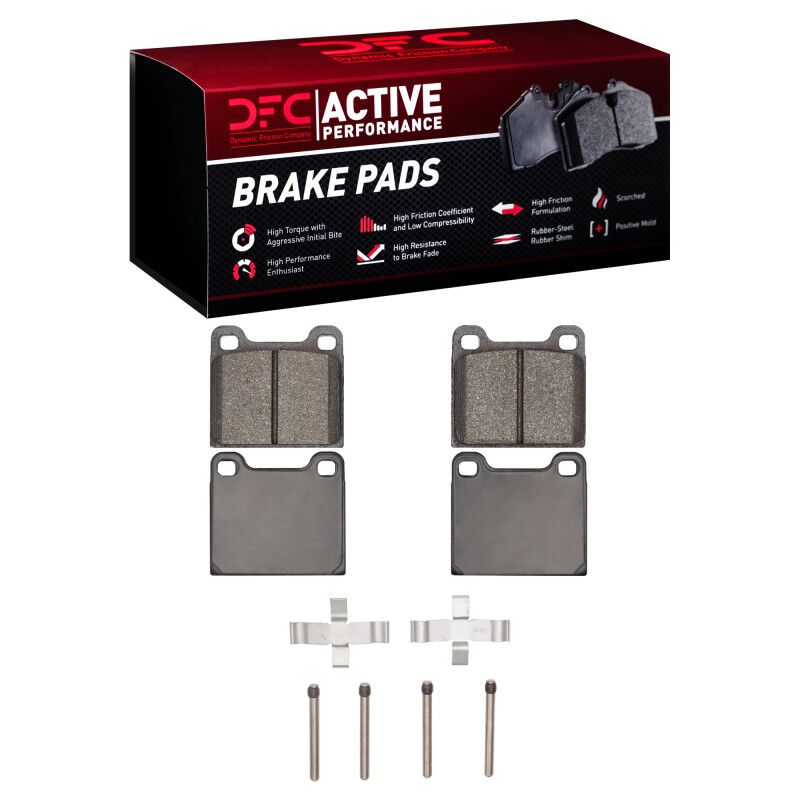 DFC 64-74 Alfa Romeo Giula Sprint Rear/Front Active Performance Pads and Hardware Kit