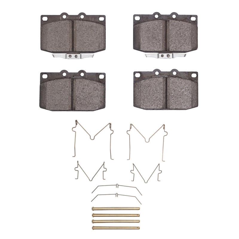 DFC 86-91 Mazda RX-7 Front Active Performance Pads and Hardware Kit