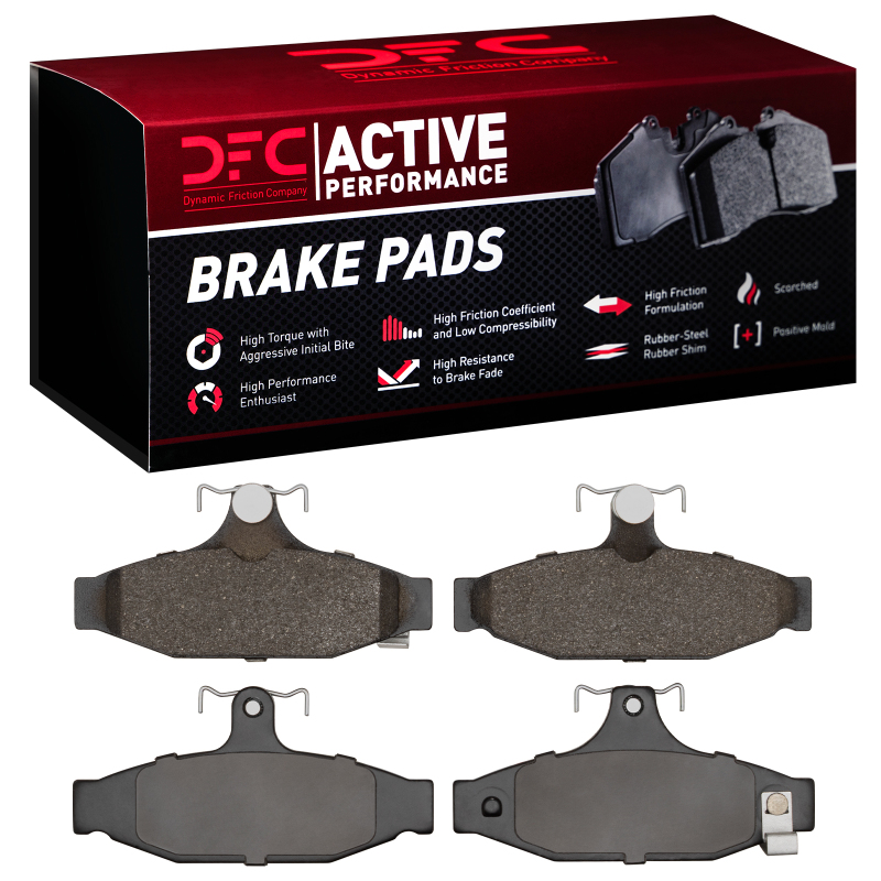 DFC 85-97 Chevrolet Camaro Rear Active Performance Pads - Low Metallic