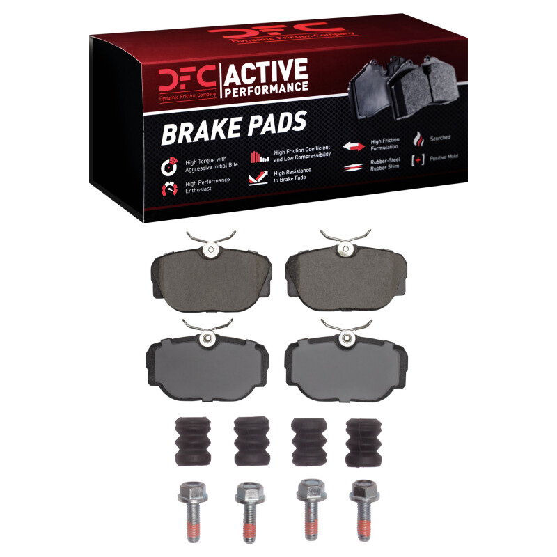 DFC 83-91 BMW 318I Front Active Performance Pads and Hardware Kit