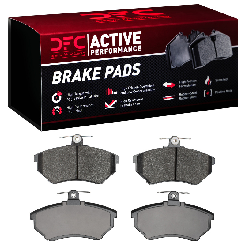 DFC 84-23 Audi 4000 Quattro Front Active Performance Pads - Low Metallic