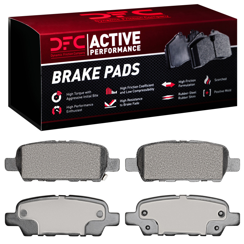 DFC 02-25 Infiniti G25 Rear Active Performance Pads - Low Metallic