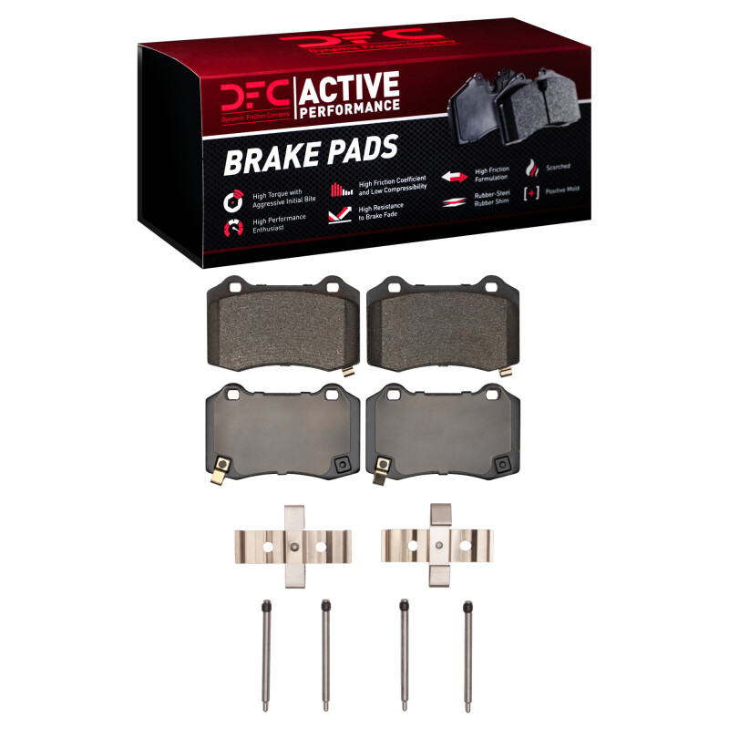 DFC 04-24 Cadillac CTS Rear Active Performance Pads and Hardware Kit