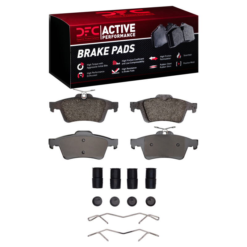 DFC 03-23 Cadillac BLS (Mexico) Rear Active Performance Pads and Hardware Kit