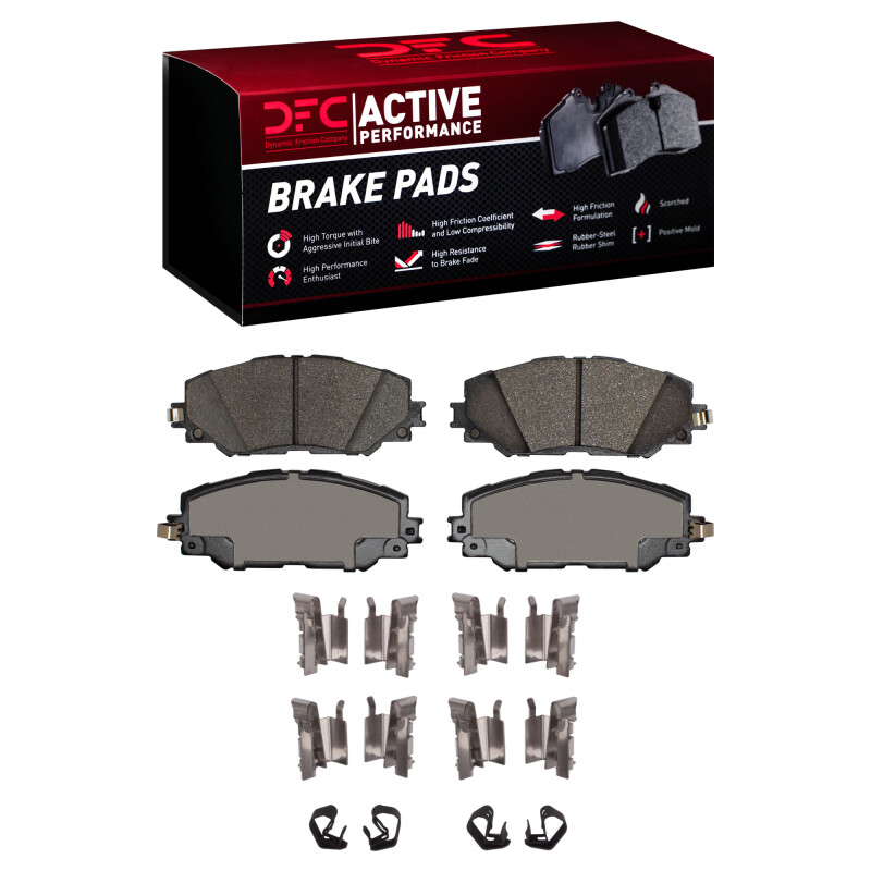 DFC 06-19 Lexus HS250H Front Active Performance Pads and Hardware Kit