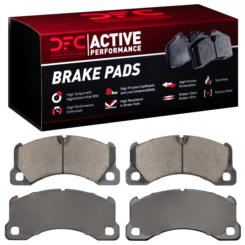 DFC 08-25 Audi e-TRON GT Front Active Performance Pads - Low Metallic