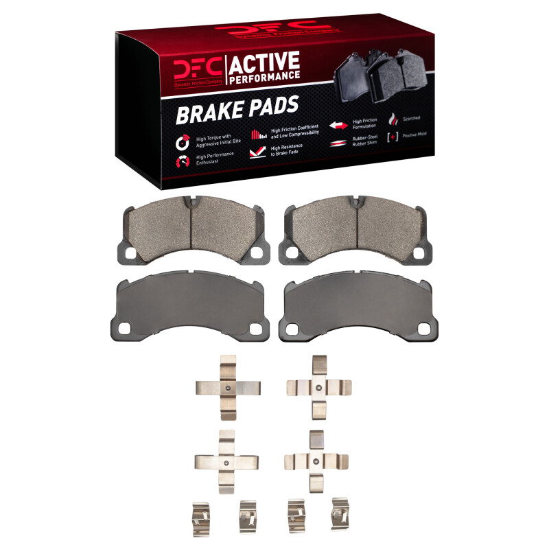 DFC 08-25 Audi e-TRON GT Front Active Performance Pads and Hardware Kit