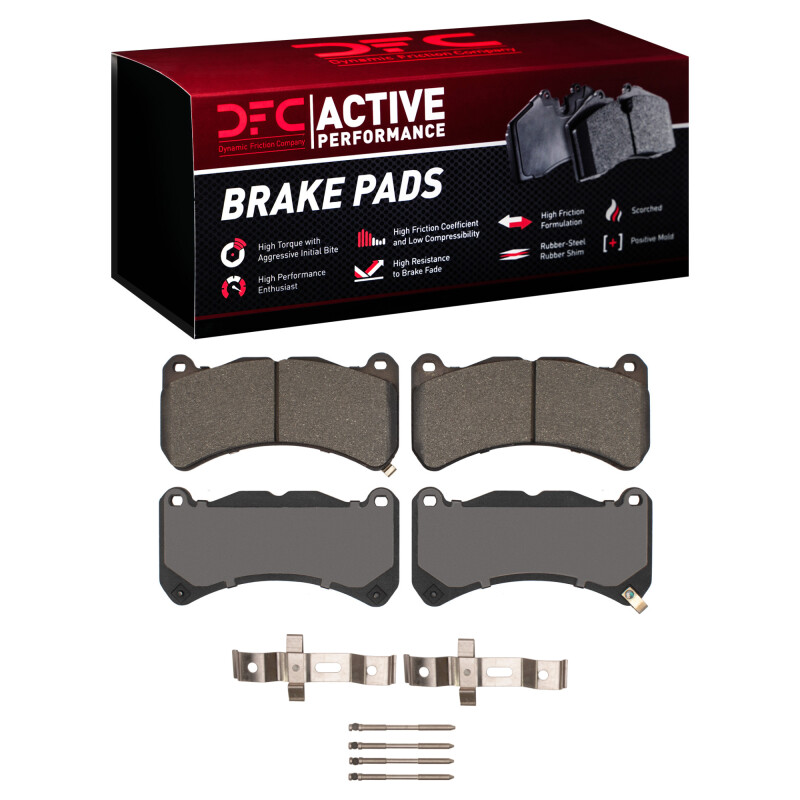 DFC 08-25 Lexus IS F Front Active Performance Pads and Hardware Kit