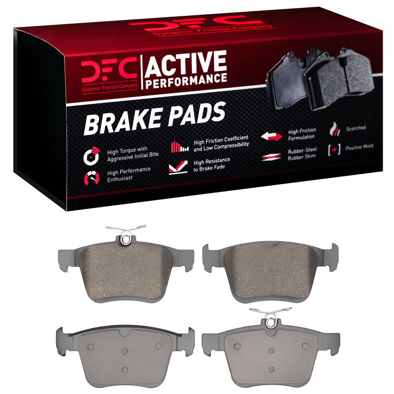 DFC 13-25 Audi TTS Quattro Rear Active Performance Pads - Low Metallic
