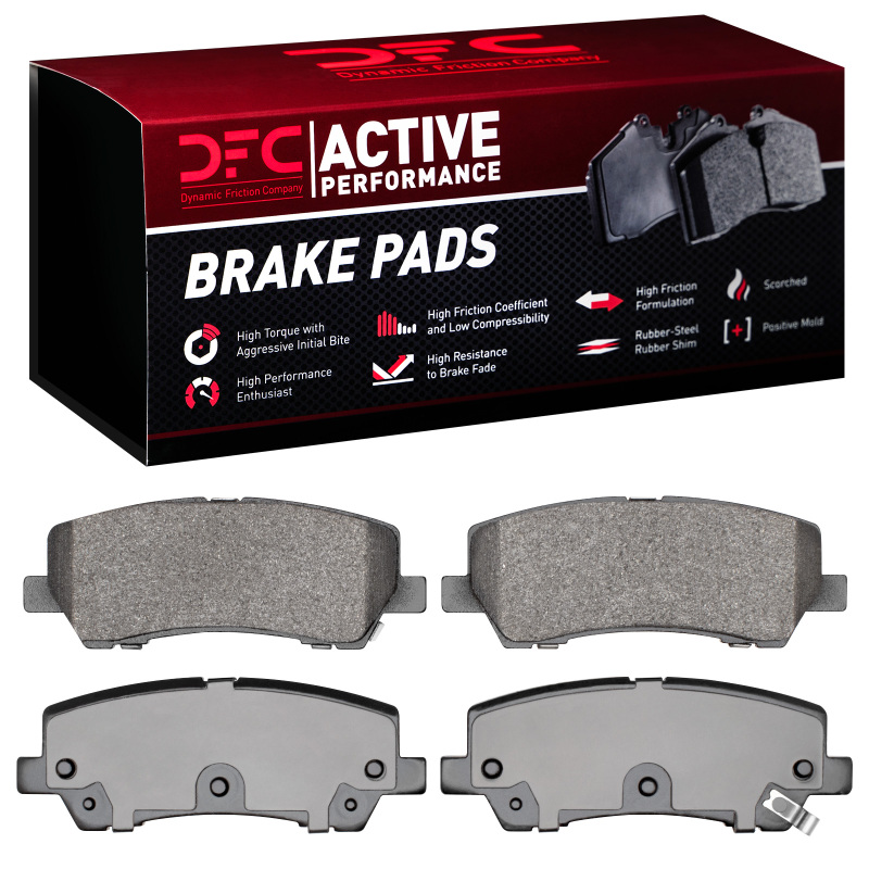 DFC 15-23 Ford Mustang Rear Active Performance Pads - Low Metallic