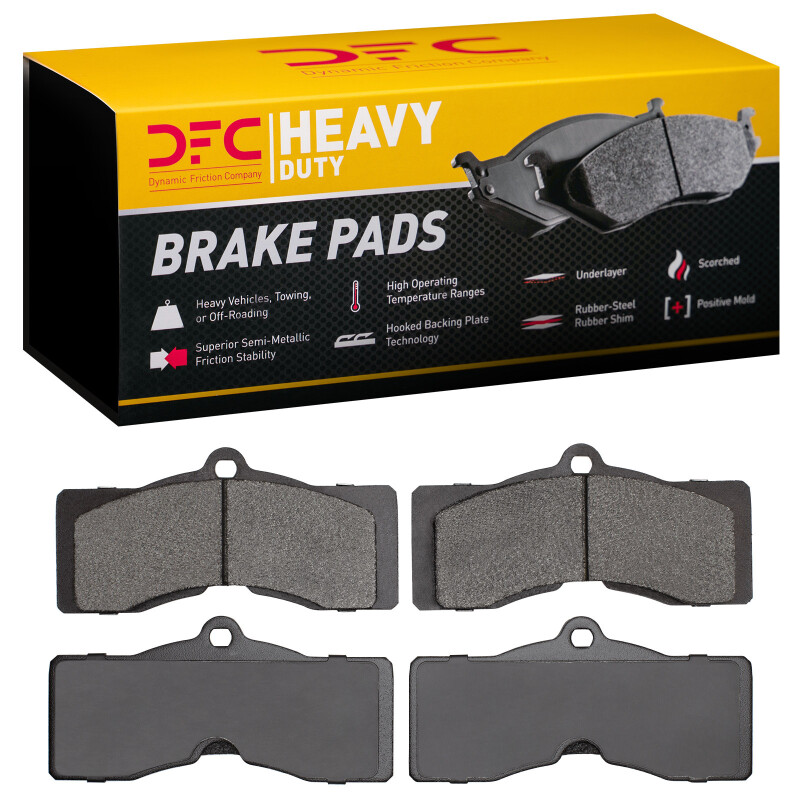 DFC 63-82 Chevrolet Corvette Front/Rear Heavy Duty Pads - Semi Metallic