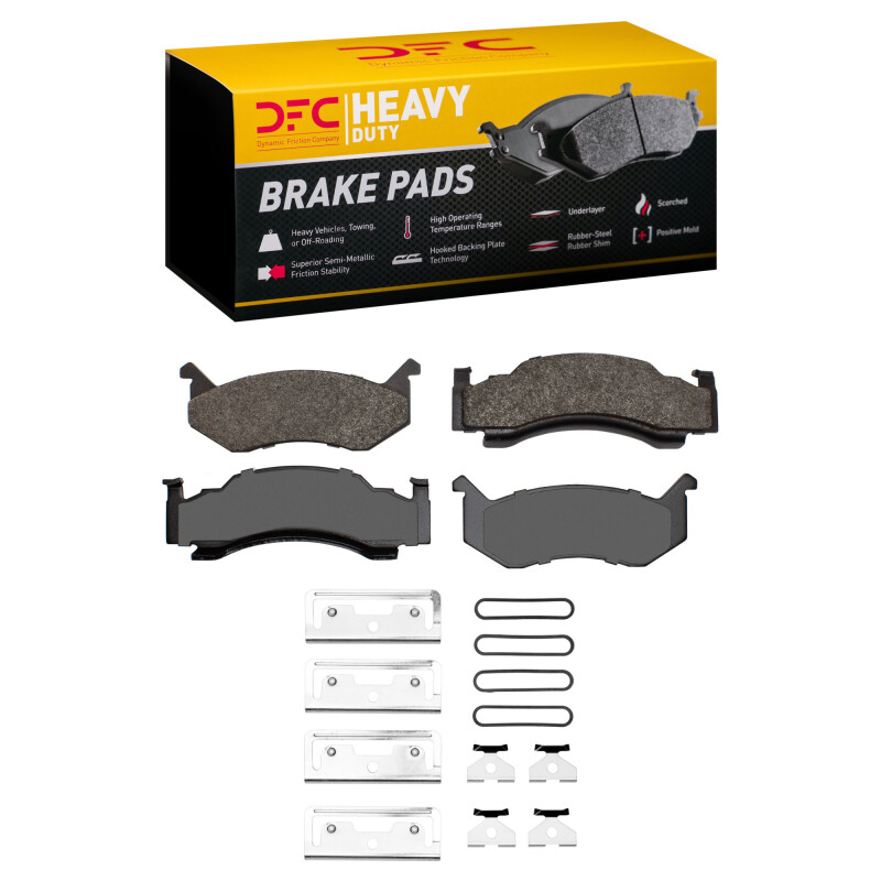 DFC 73-97 Chrysler Imperial Front Heavy Duty Pads and Hardware Kit