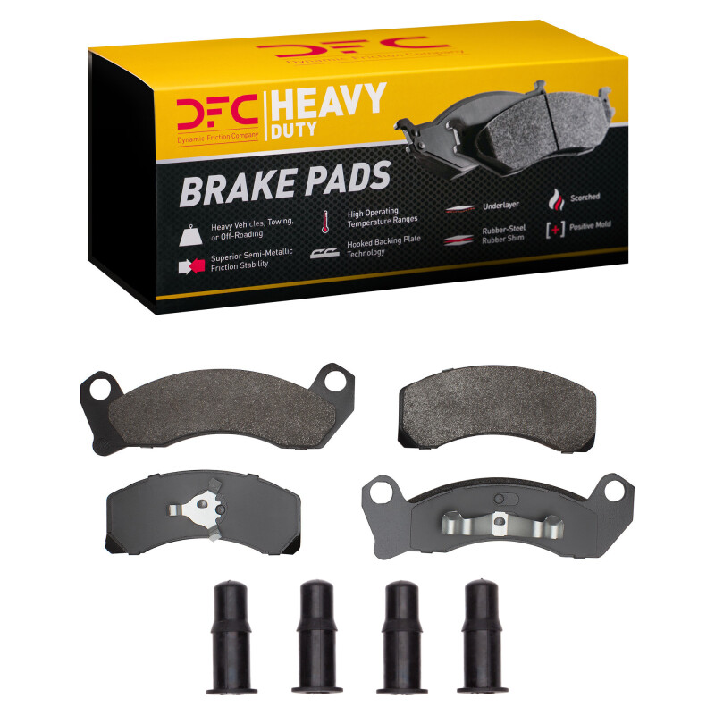 DFC 81-94 Ford Crown Victoria Front Heavy Duty Pads and Hardware Kit