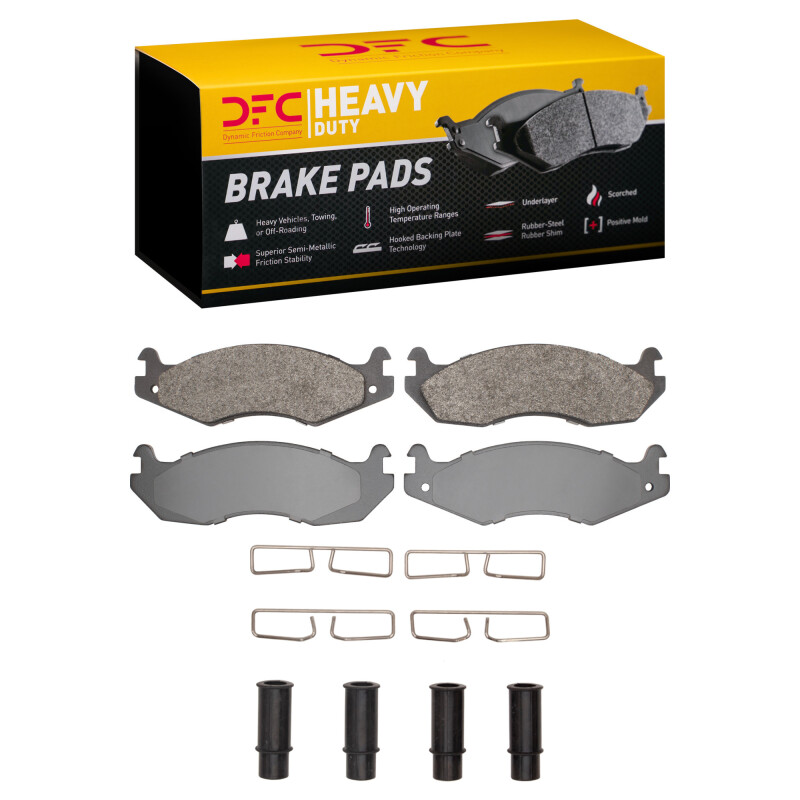 DFC 82-92 American Motors SPIRIT Front Heavy Duty Pads and Hardware Kit