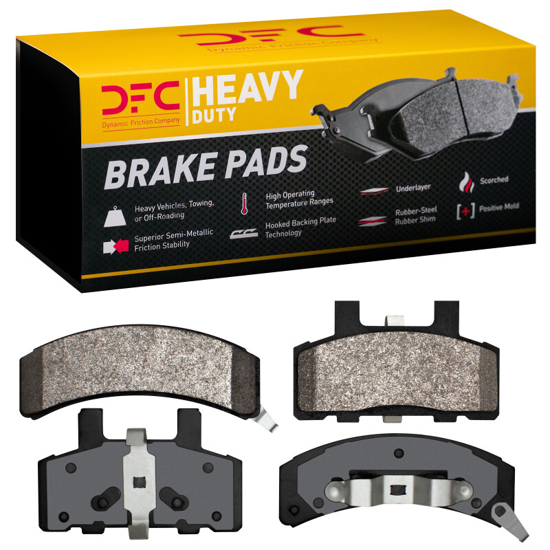 DFC 88-02 Cadillac Commercial Chassis Front Heavy Duty Pads - Semi Metallic