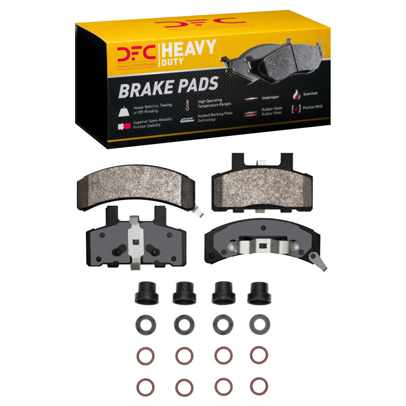 DFC 88-02 Cadillac Fleetwood Front Heavy Duty Pads and Hardware Kit