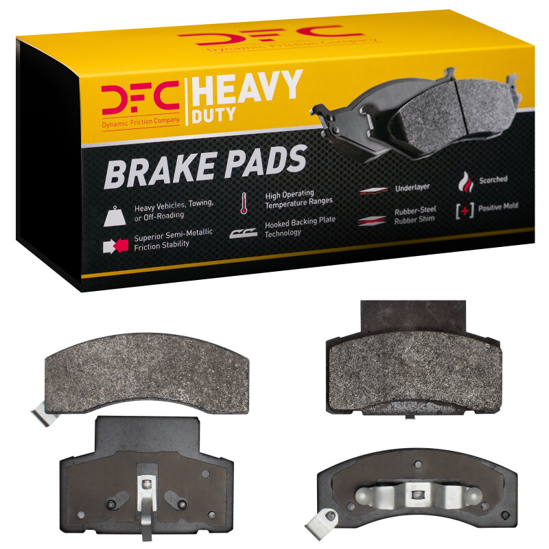 DFC 88-97 Chevrolet W4500 TILTMASTER (w/Front Disc Brakes) Front Heavy Duty Pads - Semi Metallic