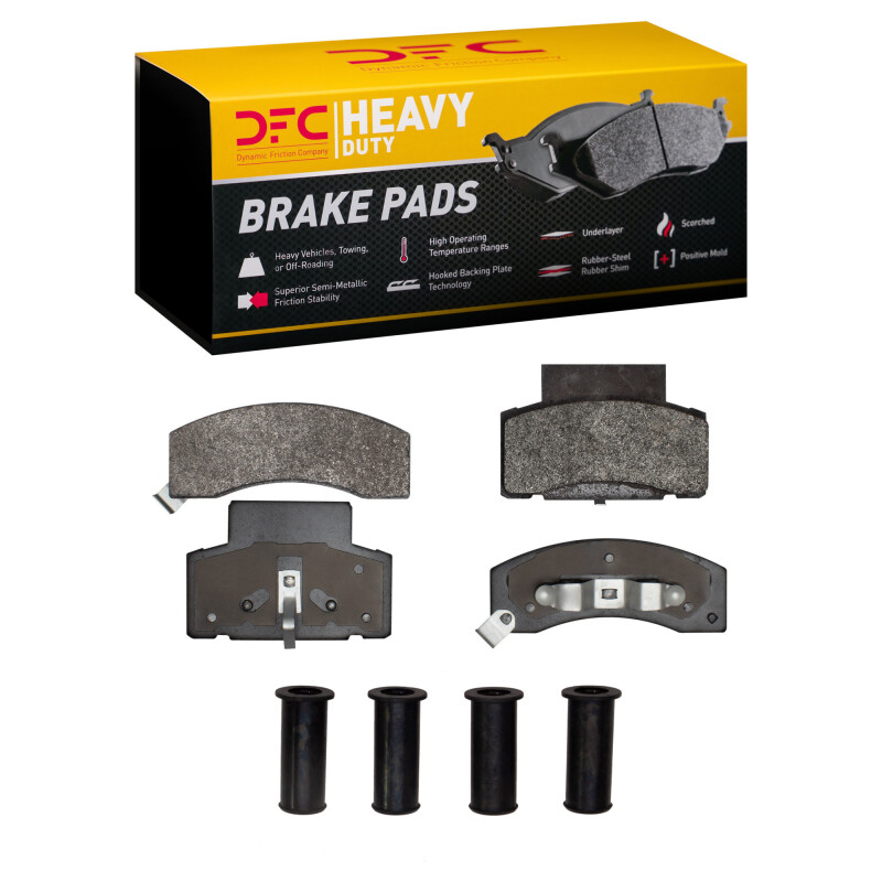 DFC 90-02 Chevrolet G30 Front Heavy Duty Pads and Hardware Kit
