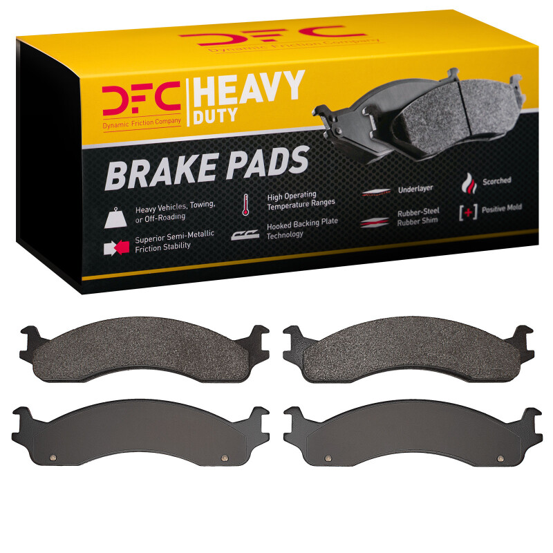 DFC 98-03 Dodge Ram 3500 Van Front Heavy Duty Pads - Semi Metallic